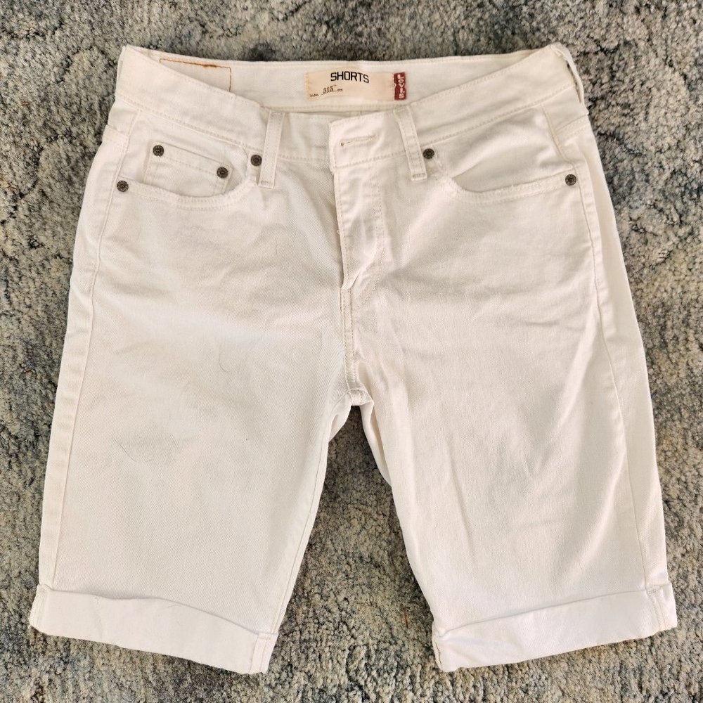 Womens Levi 515 Shorts